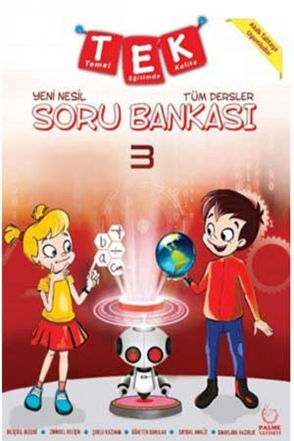 PALME 3.SINIF TEK TÜM DERSLER SORU KİTABI YENİ NESİL *YENİ*