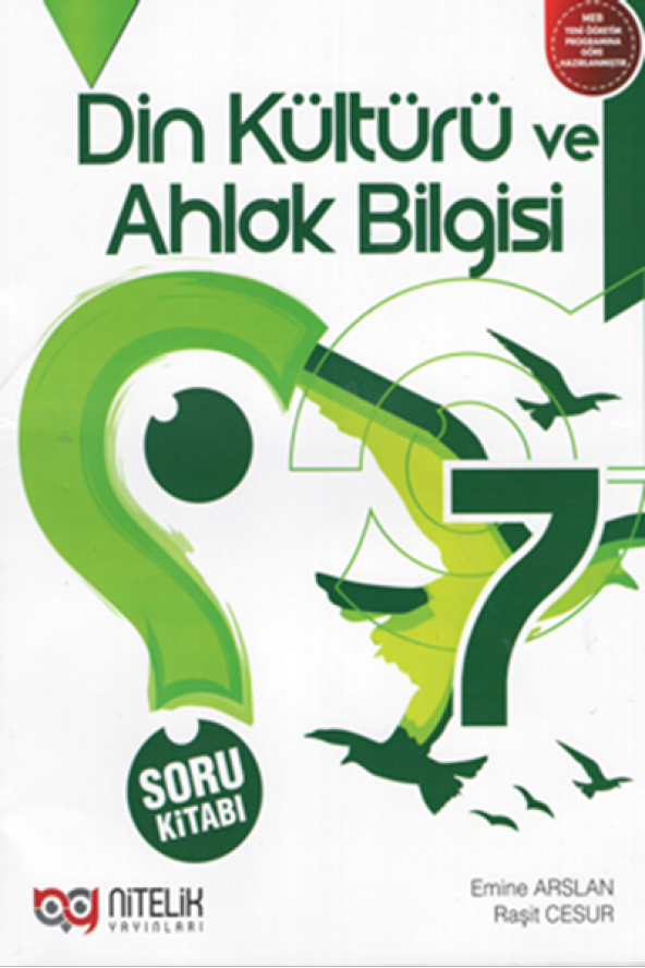 NİTELİK 7.SINIF DİN KÜLTÜRÜ VE AHLAK BİLGİSİ SORU KİTABI