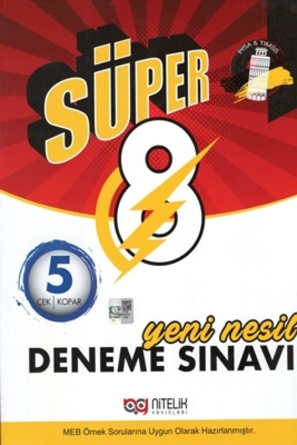 8. Sınıf Lgs Süper Yeni Nesil 5 Deneme Sınavı Nitelik Yayınları - 2