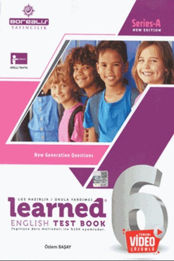 BOREALIS 6.SINIF LEARNED ENGLISH TEST BOOK *YENİ*