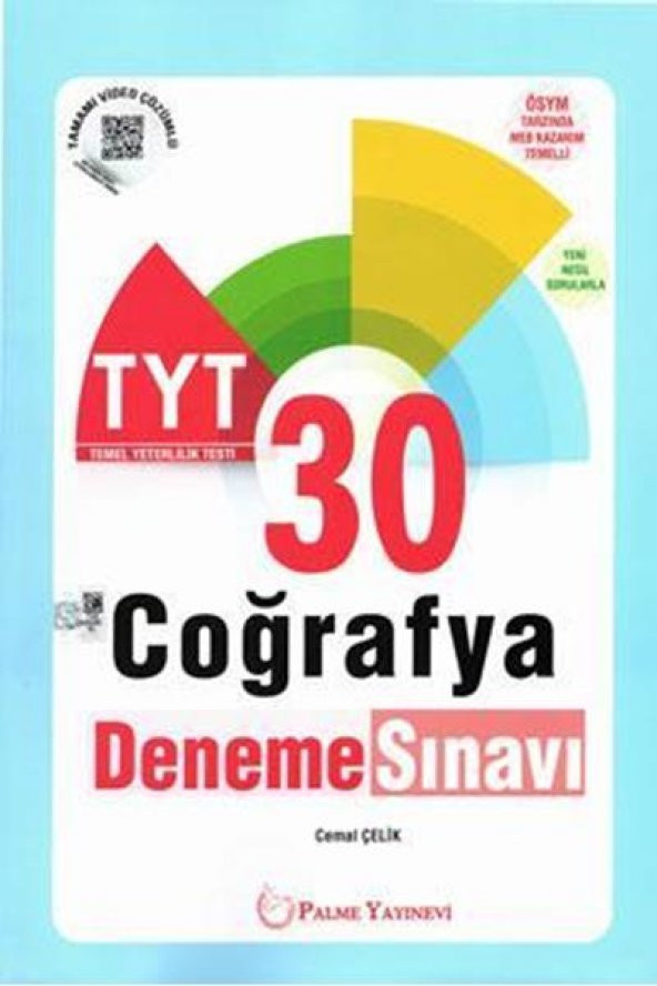 PALME YKS TYT COĞRAFYA 30 DENEME SINAVI *YENİ*