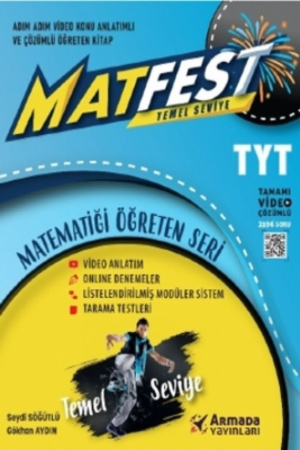 ARMADA YKS TYT MATFEST TEMEL SEVİYE KİTABI *YENİ*