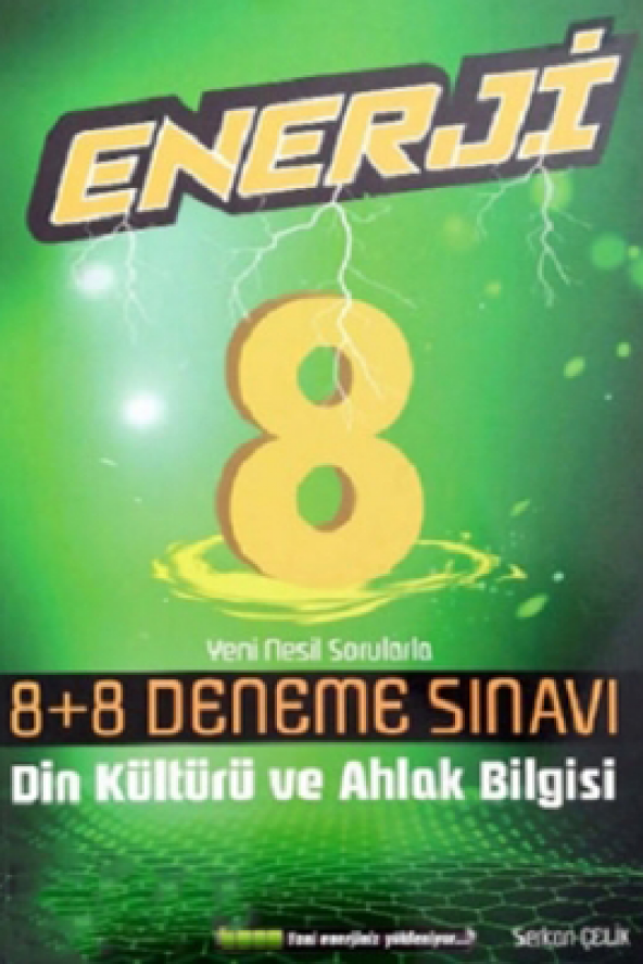 PALME 8.SINIF ENERJİ DİN KÜLTÜRÜ 8+8 DENEME