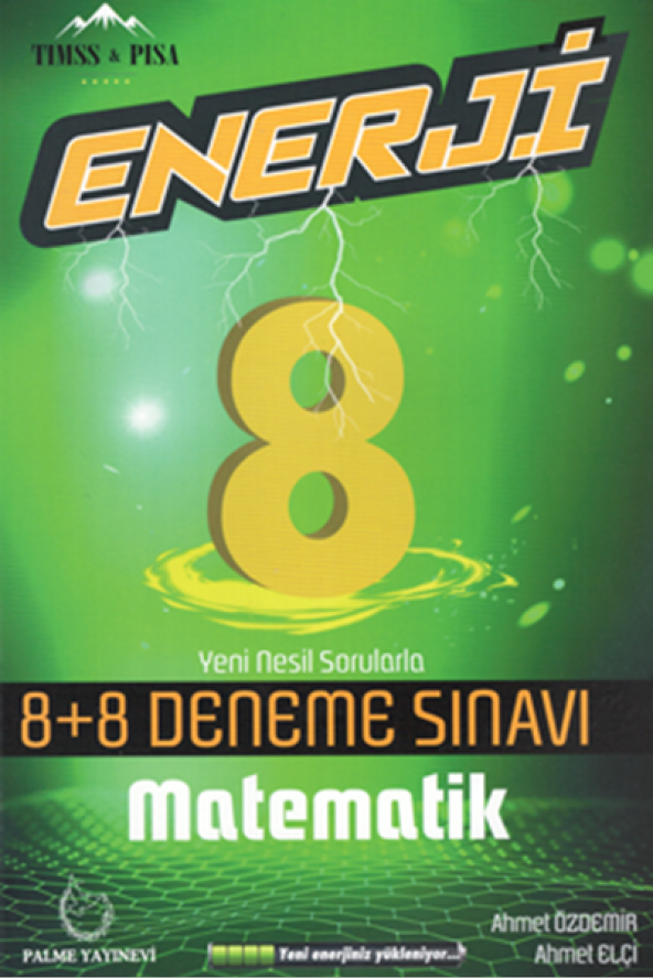 PALME 8.SINIF ENERJİ MATEMATİK 8+8 DENEME