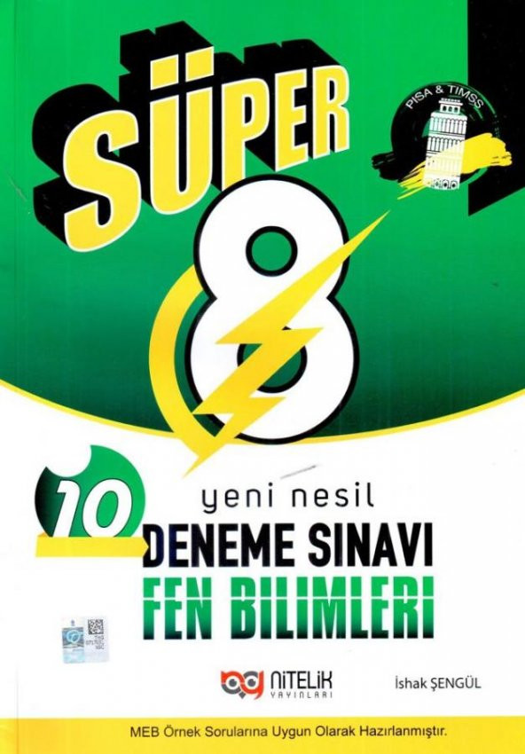 NİTELİK 8.SINIF DENEME YENİ NESİL SÜPER FEN BİLİMLERİ