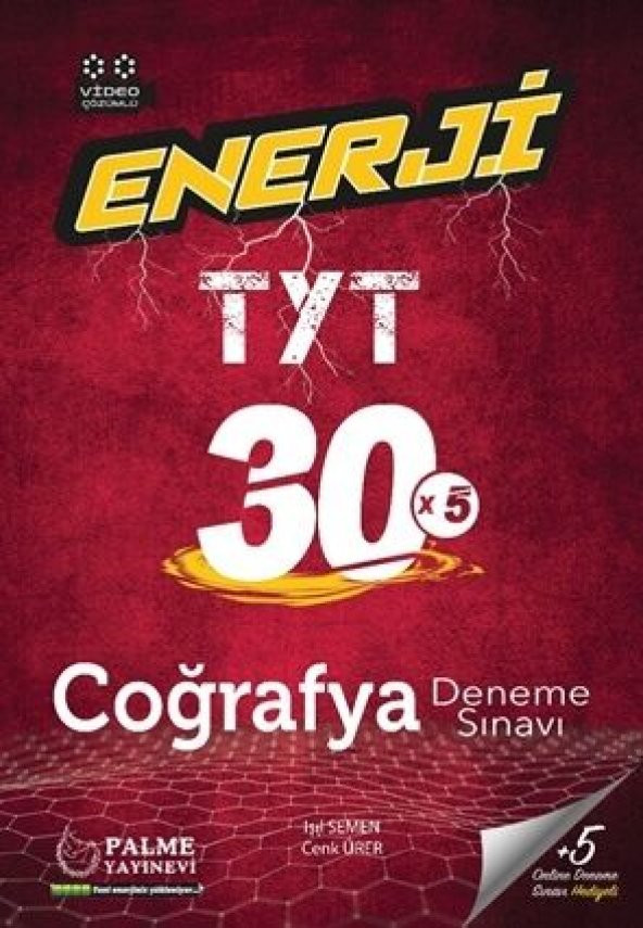 PALME YKS TYT ENERJİ COĞRAFYA 30 DENEME SINAVI VİDEO ÇÖZÜMLÜ *YENİ*