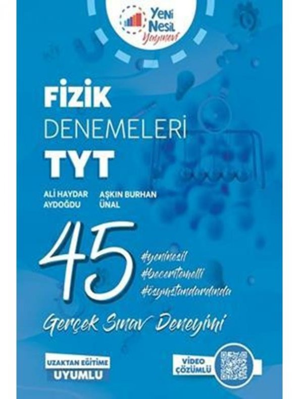 YENİNESİL YKS TYT FİZİK 45 DENEME SINAVI VİDEO ÇÖZÜMLÜ *YENİ*