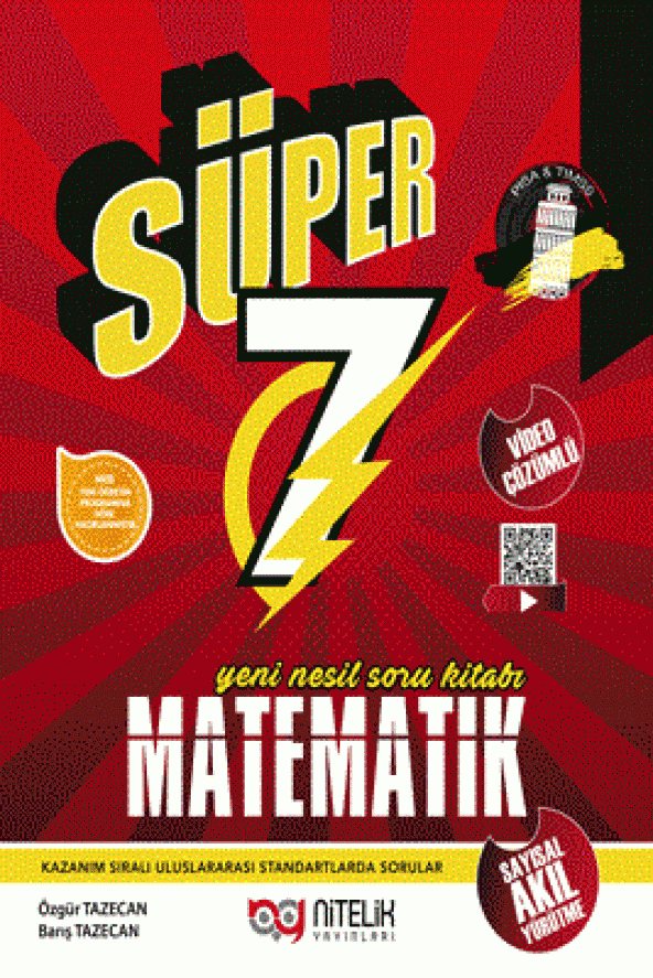 NİTELİK 7.SINIF YENİ NESİL SÜPER MATEMATİK SORU KİTABI - 2