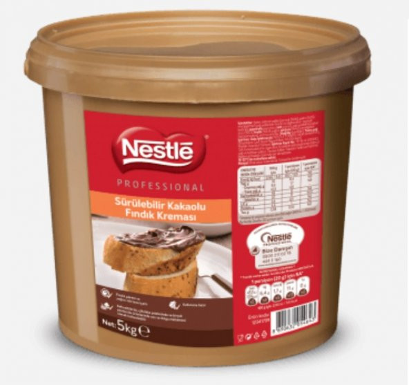 Nestle Professional Kakaolu Fındık Kreması 5 Kg