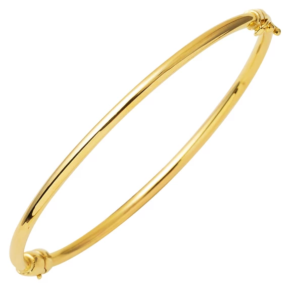 Klasik Boru Kelepçe Altın Bilezik ürün görseli 1