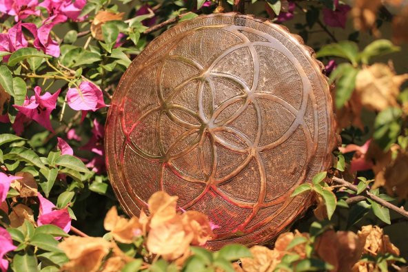 Bakır Yaşam Tohumu El Yapımı Grid - Dekorasyonluk - Koleksiyonluk ürün görseli