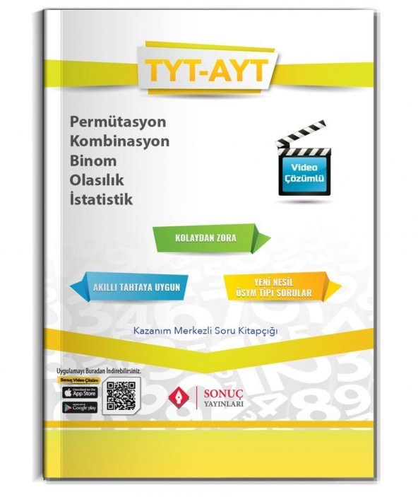 TYT AYT Permütasyon Kombinasyon Binom Olasılık Sonuç Yayınları