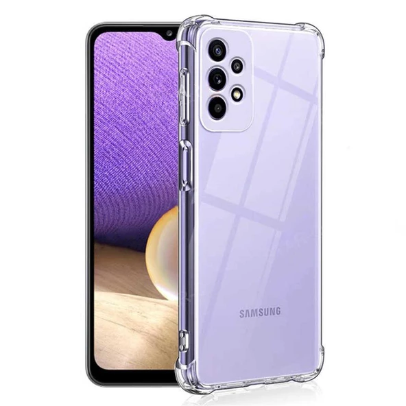 Gpack Samsung Galaxy A73 Kılıf AntiShock Kamera Korumalı Silikon