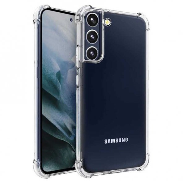 Gpack Samsung Galaxy S22 Plus Kılıf AntiShock Kamera Korumalı Silikon