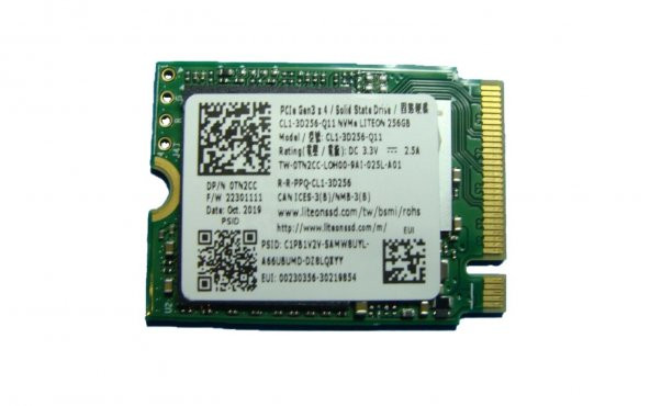 Lite-On CL1-3D256-Q11 256GB M.2 NVMe SSD