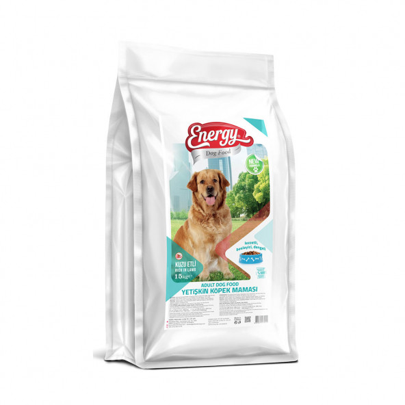 Dog Food Energy 15 kg Kuzu Etli Yetişkin Köpek Maması