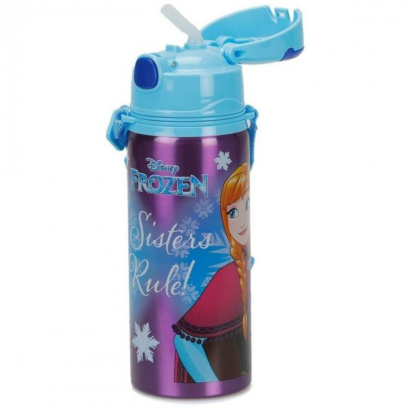 Hakan Çanta Disney Frozen Elsa Çelik Matara Orijinal Lisanslı Frozen Suluk Matara 78726 - 2