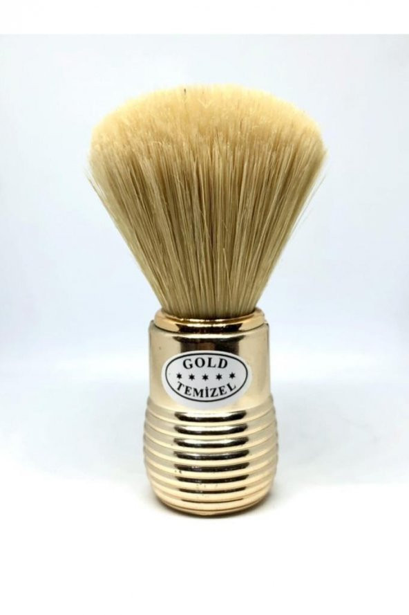 Temizel Gold Lüx Traş Sakal Fırçası Kıl Bakalit Saplı 1Ad - 2