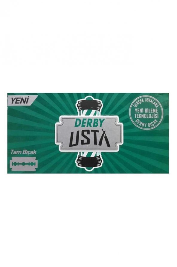 Derby Çift Taraflı Yaprak Jilet Traş Bıçağı 10x10 (100Adet) - 2