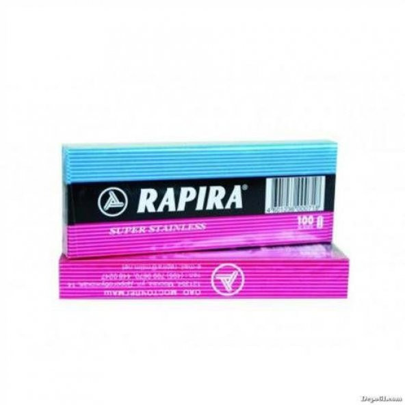 Rapira Çift Taraflı Yaprak Jilet Traş Bıçağı (100Adet) - 2