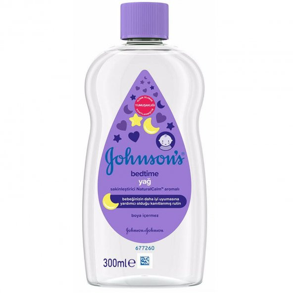 Johnsons Baby Bedtime Bebek Yağı 300 ml