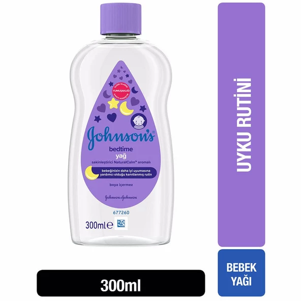 Johnsons Baby Bedtime Bebek Yağı 300 ml - 2
