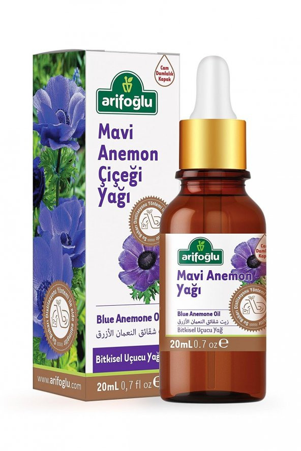 Arifoğlu Mavi Anemon Çiçeği Yağı 20 ML