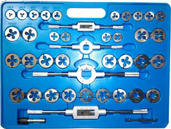 Rico RC3241 Klavuz Pafta Takımı Yiv Diş Açma Seti 110Pcs - 2