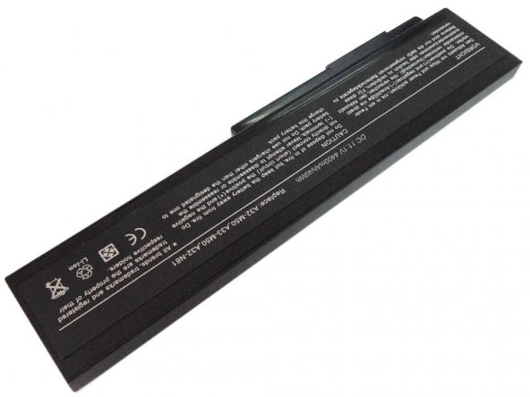 Asus M50, N53, N61, X64, Casper A32-H36 Notebook Batarya, Pil RASL-048 - 3