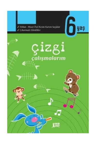 Minik Ada Çizgi Çalışmalarım 6 Yaş