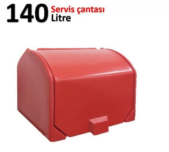 Arwic Motosiklet Paket Servis Ve Pizza Çantası 140 Lt Kırmızı