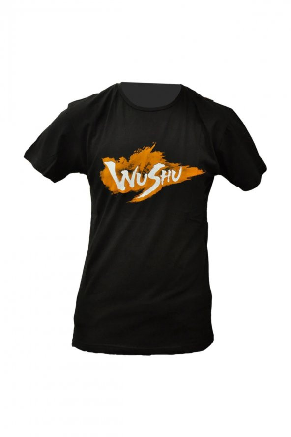 DragonDo TX8593 Turuncu Baskılı Wushu Tişört