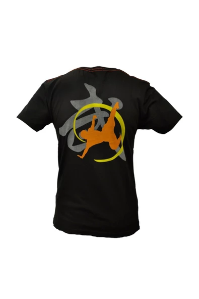 DragonDo TX8593 Turuncu Baskılı Wushu Tişört - 2