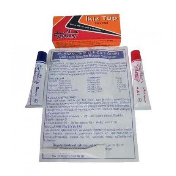 Jalasanj Çift Karışım Soğuk Kaynak Macun Yapıştırıcı 18gr - 5