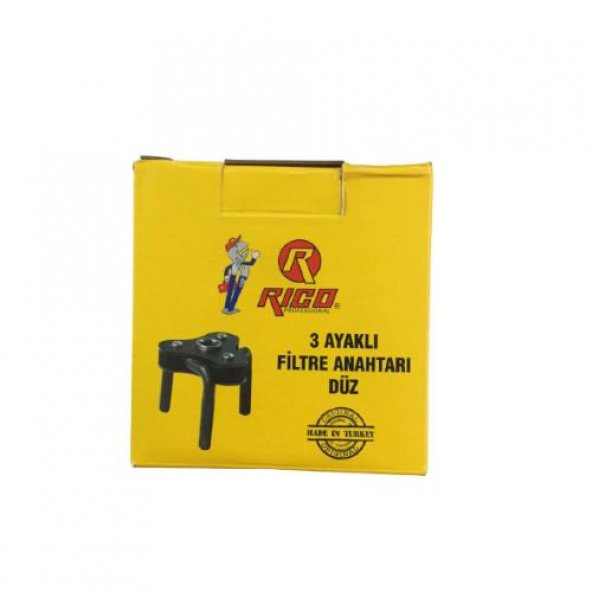 Rico KK1101 3 Ayaklı Yağ Sökme Takma Filtre Anahtarı Düz - 3