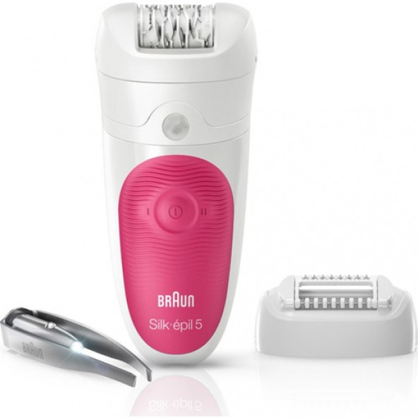 Braun Silk-épil 5 5531 Islak Ve Kuru Kablosuz Epilatör / Epilasyon, 3 adet ekstra ile