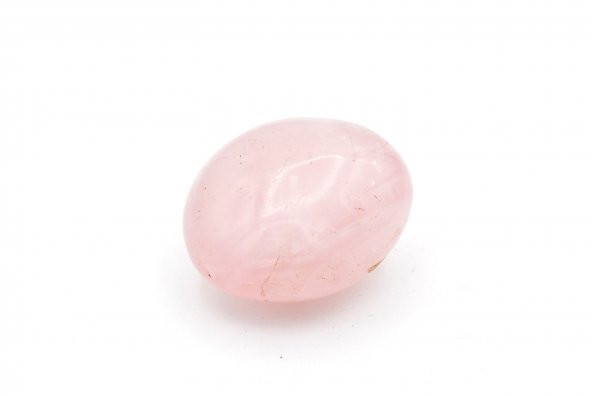 HAKİKİ DOĞAL SABUN ŞEKLİNDE PEMBE KUVARS MASAJ TAŞI 83 GRAM 1.KALİTE - 2