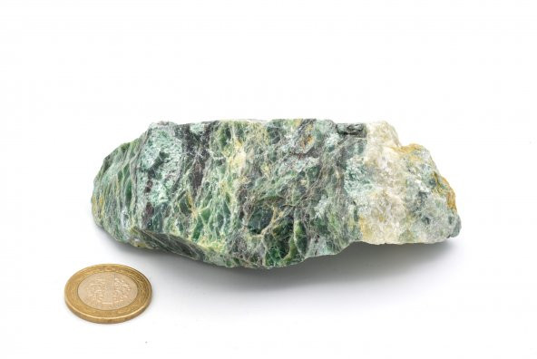 HAKİKİ DOĞAL YEŞİL OPAL NİKEL TAŞI KAYA PARÇASI 313 GR - 4