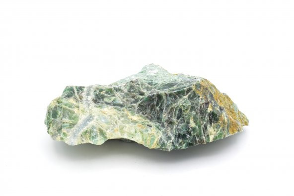 HAKİKİ DOĞAL YEŞİL OPAL NİKEL TAŞI KAYA PARÇASI 186 GR - 1