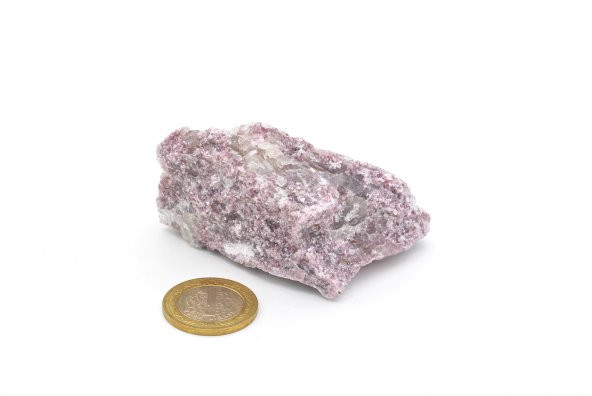 HAKİKİ DOĞAL MİKAŞİST LEPİDOLİT KAYA PARÇASI 121 GR - 3