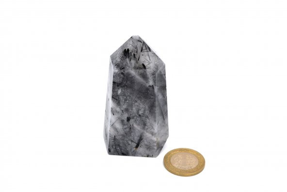 HAKİKİ RUTİL KUVARS OBELİSK DOĞALTAŞ 152 GR - 3