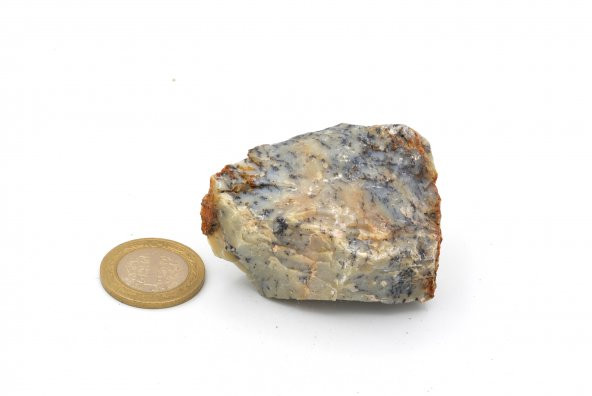 HAKİKİ DOĞAL DENDRİTLİ OPAL KAYA PARÇASI 90 GRAM - 3