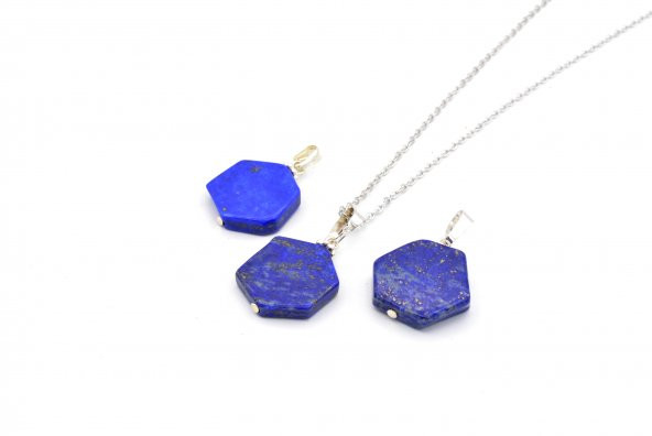 HAKİKİ DOĞAL LAPİS LAZULİ KOLYE UCU 1.KALİTE 015