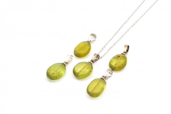 DOĞAL DOMİNİK KEHRİBARI KOLYE UCU 1.KALİTE 001 ürün görseli 1