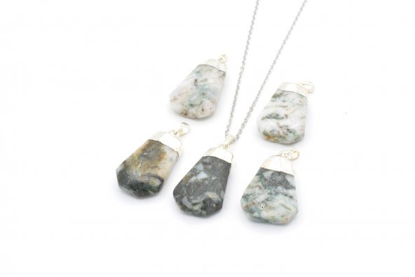 DOĞAL YEŞİM KOLYE UCU 1.KALİTE 001 ürün görseli 1