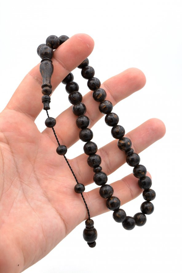 USTA İŞİ SİSTEMLİ KÜRE KESİM MİS KOKULU KARANFİL TESBİH İRİ BOY - Resim 4