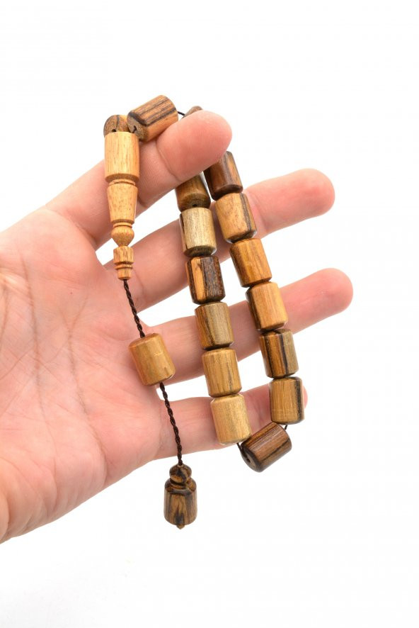 USTA İŞİ SİSTEMLİ KAPSÜL KESİM ÖD AĞACI MASKOT TESBİH İRİ BOY - Resim 4