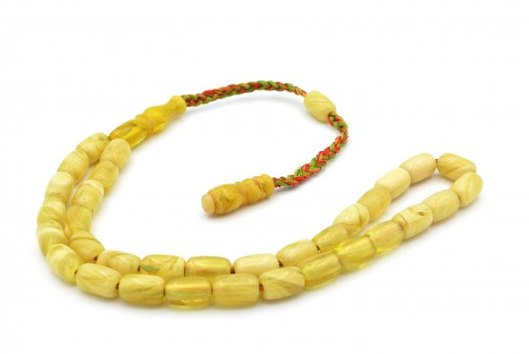 MAKROME SİSTEMLİ KAPSÜL KESİM ÇUBUK MALZEME SIKMA KEHRİBAR TESBİH 135 - Resim 3