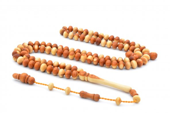 USTA İŞİ SİSTEMLİ 99 LUK KIBRIS AĞACI TESBİH ürün görseli 1