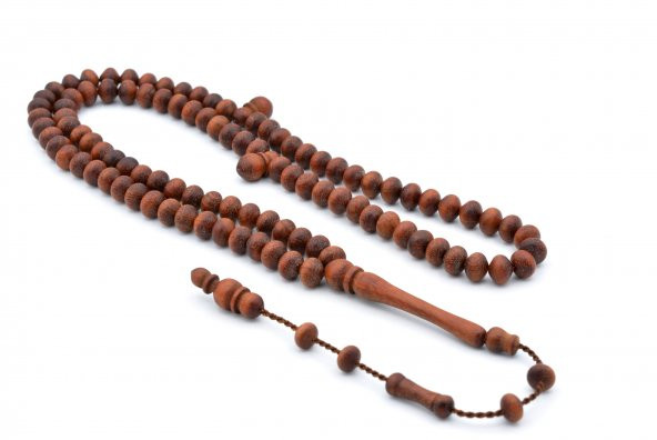 USTA İŞİ SİSTEMLİ 99 LUK HARNUP KEÇİBOYNUZU AĞACI TESBİH - Resim 2